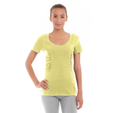 Juliana Short-Sleeve Tee-S-Yellow